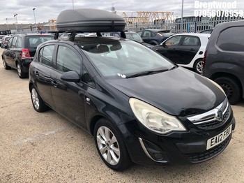 Location: Brentwood - 2012 VAUXHALL CORSA ACTIVE AC 5 Door Hatchback REG: EA12FRD, Keys: No, MOT Expiry date: 08/04/2027, 1229 Petrol, 5 Speed Manual Petrol, Former Keepers: 2