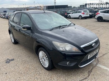 Location: Brentwood - 2010 FORD FOCUS TITANIUM 100 AUTO 5 Door Hatchback REG: DT10CVZ, Keys: No, MOT Expiry date: 23/06/2026, 1596 Petrol, 4 Speed Auto Petrol, Former Keepers: 7