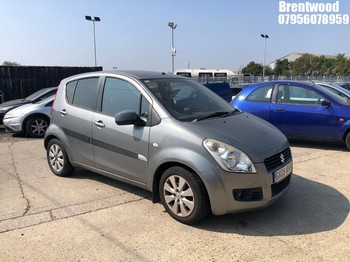Location: Brentwood - 2009 SUZUKI SPLASH GLS+ AUTO 5 Door Hatchback REG: GK09WHR, Keys: No, MOT Expiry date: 12/10/2025, 1242 Petrol, 4 Speed Auto Petrol, Former Keepers: 3