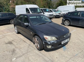 Location: Brentwood - 2003 LEXUS IS200 S 4 Door Saloon REG: OU03LWA, Keys: No, MOT Expiry date: 17.12.2025, 1988 Petrol, 6 Speed Manual Petrol, Former Keepers: 5