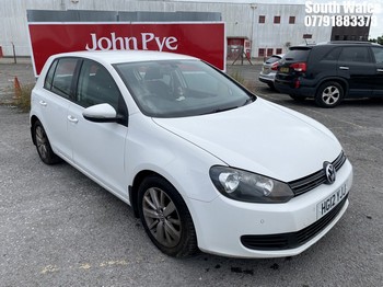 Location: South Wales - 2012 VOLKSWAGEN GOLF MATCH TDI BLUE TECH 5 Door Hatchback REG: HG12YJJ, 1968cc Diesel, 6 Speed Manual Diesel, Former Keepers: 4, Keys: Yes, MOT Expiry date: 28/01/2026