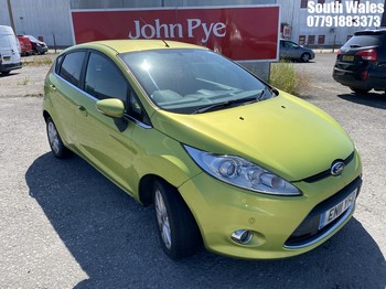 Location: South Wales - 2011 FORD FIESTA ZETEC TDCI 5 Door Hatchback REG: EN11YFD, Keys: No, MOT Expiry date: 24/01/2025, 1560 Diesel, 5 Speed Manual Diesel, Former Keepers: 3
