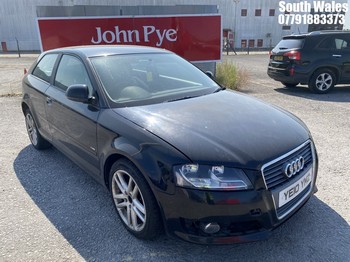 Location: South Wales - 2010 AUDI A3 SE TDI S-A 3 Door Hatchback REG: YE10YMZ, Keys: No, MOT Expiry date: 01/01/2027, 1595 Diesel, 7 Speed S-Auto Diesel, Former Keepers: 11