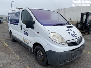 Location: South Wales - 2007 VAUXHALL VIVARO 2900 CDTI SWB Panel Van REG: YG07GOP, Keys: No, MOT Expiry date: 04/09/2025, 1995 Diesel, 6 Speed Manual Diesel, Former Keepers: 7