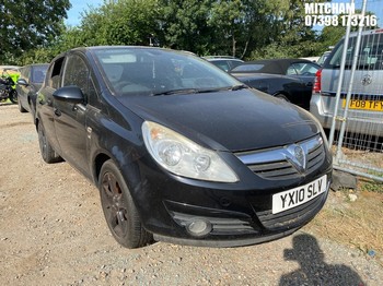Location: Mitcham - 2010 VAUXHALL CORSA SE 5 Door Hatchback REG: YX10SLV, Keys: No, MOT Expiry date: 09/09/2025, 1229 Petrol, 5 Speed Manual Petrol, Former Keepers: 7