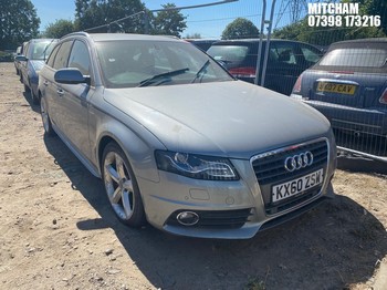 Location: Mitcham - 2010 AUDI A4 S LINE TFSI AVANT Estate REG: KX60ZSW, Keys: No, MOT Expiry date: 10/07/2026, 1798 Petrol, 6 Speed Manual Petrol, Former Keepers: 8