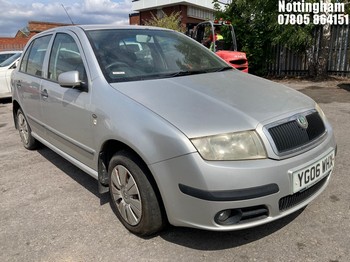 Location: Nottingham - 2006 SKODA FABIA AMBIENTE 12V HTP 5 Door Hatchback REG: YG06WHX, Keys: No, MOT Expiry date: 25/08/2026, 1198 Petrol, 5 Speed Manual Petrol, Former Keepers: 4