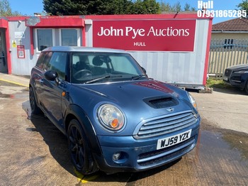 Location: Hull - 2009 MINI COOPER D CLUBMAN Estate REG: WJ59YZX, Keys: No, MOT Expiry date: 22/01/2027, 1560 Diesel, 6 Speed Manual Diesel, Former Keepers: 4