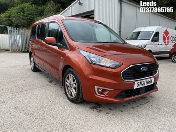 Location: Leeds - 2021 FORD TOURNEO CONNECT GR TNIUM MPV REG: SN21NHM, Keys: Yes, MOT Expiry date: 11-2-2025, 1499 Diesel, 8 Speed Auto Diesel, Former Keepers: 2