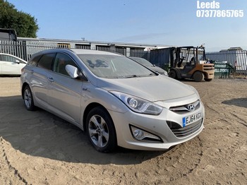 Location: Leeds - 2014 HYUNDAI I40 STYLE BLUE DRIVE CRDI Estate REG: EJ64KGX, Keys: No, MOT Expiry date: 10-09-2025, 1685 Diesel, 6 Speed Manual Diesel, Former Keepers: 5