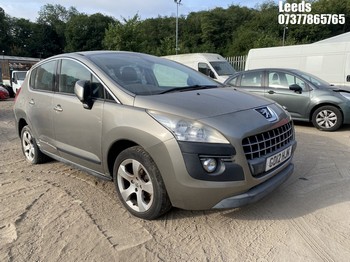 Location: Leeds - 2012 PEUGEOT 3008 ACTIVE E-HDI S-A 5 Door Hatchback REG: GD12HJK, Keys: No, MOT Expiry date: 20-03-2026, 1560 Diesel, 6 Speed Semi Auto Diesel, Former Keepers: 4