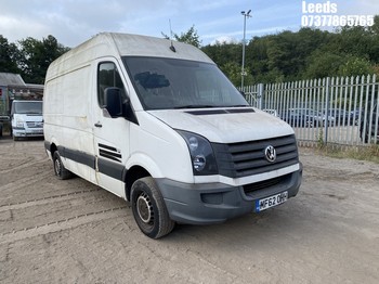 Location: Leeds - 2012 VOLKSWAGEN CRAFTER CR35 BLUEM-N TDI1 Panel Van REG: MF62OHH, Keys: No, MOT Expiry date: 10-12-2025, 1968 Diesel, 6 Speed Manual Diesel, Former Keepers: 3