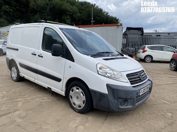 Location: Leeds - 2009 FIAT SCUDO COMF 90 M-JET SWB Panel Van REG: YJ09DWW, Keys: No, MOT Expiry date: 18-02-2026, 1560 Diesel, 5 Speed Manual Diesel, Former Keepers: 7