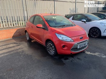 Location: Hayes - 2012 FORD KA EDGE 3 Door Hatchback REG: CE12NVY, Keys: No, MOT Expiry date: 19/11/2026, 1242 Petrol, 5 Speed Manual Petrol, Former Keepers: 10