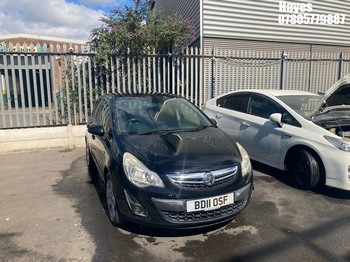 Location: Hayes - 2011 VAUXHALL CORSA SXI 5 Door Hatchback REG: BD11OSF, Keys: No, MOT Expiry date: 21/07/2026, 1229 Petrol, 5 Speed Manual Petrol, Former Keepers: 4