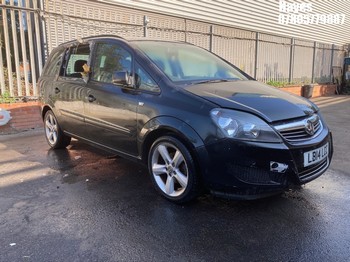 Location: Hayes - 2014 VAUXHALL ZAFIRA EXCLUSIV MPV REG: LB14LCC, Keys: No, MOT Expiry date: 03/04/2026, 1796 Petrol, 5 Speed Manual Petrol, Former Keepers: 1