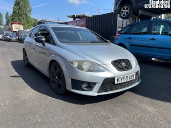 Location: Stapleford - 2010 SEAT LEON FR CR TDI 5 Door Hatchback REG: KY60ABX, Keys: Yes, MOT Expiry date: 03/02/2027, 1968 Diesel, 6 Speed Manual Diesel, Former Keepers: 5