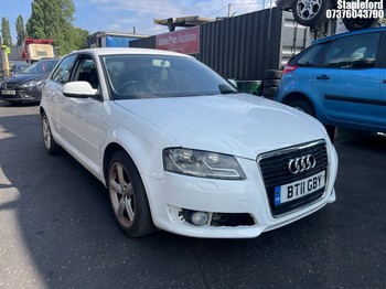 Location: Stapleford - 2011 AUDI A3 TECHNIK MPI 3 Door Hatchback REG: BT11GBY, Keys: Yes, MOT Expiry date: 25/04/2026, 1595 Petrol, 5 Speed Manual Petrol, Former Keepers: 5