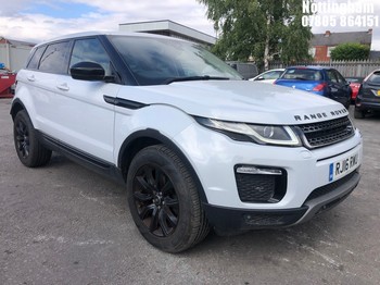 Location: Nottingham - 2016 LAND ROVER RANGE ROVER EVOQUE SE TEC ESTATE REG: RJ16RWU, 1999cc DIESEL, 6 SPEED MANUAL DIESEL, Former Keepers: 1, Keys: Yes, MOT Expiry date: 29/06/2026