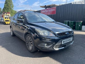 Location: Stapleford - 2009 FORD FOCUS TITANIUM 100 5 Door Hatchback REG: NA59MSO, Keys: Yes, MOT Expiry date: 26/11/2026, 1596 Petrol, 5 Speed Manual Petrol, Former Keepers: 4