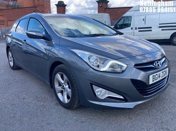 Location: Nottingham - 2014 HYUNDAI I40 STYLE BLUE DRIVE CRDI ESTATE REG: BG14ZGN, 1685cc DIESEL, 6 SPEED MANUAL DIESEL, Former Keepers: 1, Keys: Yes, MOT Expiry date: 28/04/2027