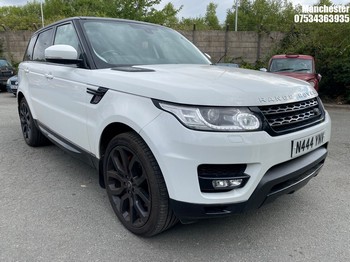 Location: Manchester - 2015 LAND ROVER RANGE ROVER SPORT HSE SDV Estate REG: N444YNV, 2993 Diesel, 8 Speed Auto Diesel, Former Keepers: 8, Keys: Yes, MOT Expiry date: 24/11/2025