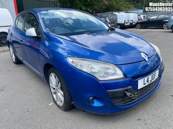 Location: Manchester - 2010 RENAULT MEGANE I-MUSIC DCI 86 5 Door Hatchback REG: L4JGF, 1461cc Diesel, 5 Speed Manual Diesel, Former Keepers: 5, Keys: No, MOT Expiry date: 03/04/2025