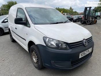Location: Manchester - 2013 VOLKSWAGEN CADDY C20 TDI 75 Panel Van REG: VO62PLJ, 1598cc DIESEL, 5 Speed Manual Diesel, Former Keepers: 6, Keys: No, MOT Expiry date: 26/04/2026