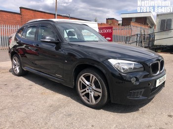 Location: Nottingham - 2014 BMW X1 XDRIVE18D M SPORT ESTATE REG: T14HCH, 1995cc DIESEL, 6 SPEED MANUAL DIESEL, Former Keepers: 3, Keys: Yes, MOT Expiry date: 17/12/2026