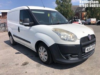 Location: Nottingham - 2014 FIAT DOBLO 16V MULTIJET PANEL VAN REG: WU64RZM, 1248cc DIESEL, 5 SPEED MANUAL DIESEL, Former Keepers: 5, Keys: Yes, MOT Expiry date: 19/02/2027