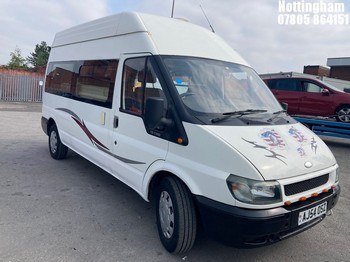 Location: Nottingham - 2004 FORD TRANSIT 350 LWB MOTOR CARAVAN REG: AJ54OSZ, 2402cc DIESEL, 5 SPEED MANUAL DIESEL, Former Keepers: 9, Keys: Yes, MOT Expiry date: 07/07/2026