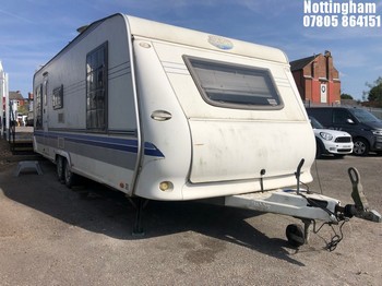 Location: Nottingham - HOBBY 635 CARAVAN REG: CARAVAN05,,, Former Keepers: N/A, Keys: No, MOT Expiry date: