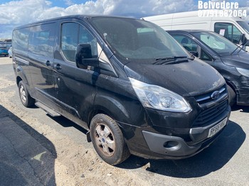 Location: BELVEDERE - 2016 FORD TOURNEO CUSTOM 310 T-NIUM MPV REG: RF66MXZ, 1995cc Diesel, 6 Speed Manual Diesel, Former Keepers: 1, Keys: No, MOT: Expiry date25/11/2026