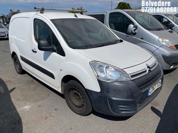 Location: BELVEDERE - 2017 CITROEN BERLINGO 625 EN-PRISE BLU Panel Van REG: LD67TZN, 1560cc Diesel, 5 Speed Manual Diesel, Former Keepers: 2, Keys: No, MOT: Expiry date22/02/2027
