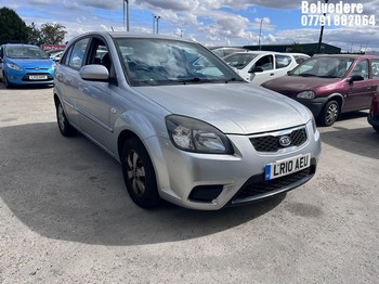 Location: Belvedere - 2010 KIA RIO STRIKE AUTO 5 DOOR HATCHBACK REG: LR10AEU, 1399cc PETROL, 5 SPEED AUTO PETROL, Former Keepers: 1, Keys: Yes, MOT Expiry date: 02/03/2027