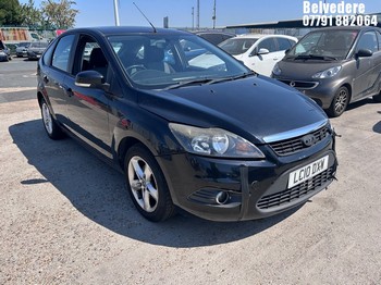 Location: Belvedere - 2010 FORD FOCUS ZETEC 100 AUTO 5 DOOR HATCHBACK REG: LC10DXW, 1596cc PETROL, 4 SPEED AUTO PETROL, Former Keepers: 2, Keys: Yes, MOT Expiry date: 13/10/2026