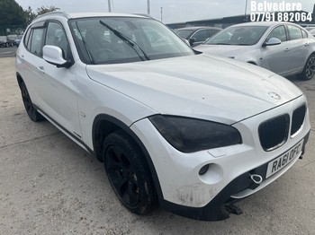 Location: Belvedere - 2011 BMW X1 ESTATE REG: RA61OFC, 1990cc PETROL, AUTOMATIC, Former Keepers: 3, Keys: No, MOT Expiry date: 25/02/2026