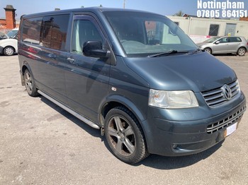 Location: Nottingham - 2008 VOLKSWAGEN TR-PORTER T30 174 TDI LWB PANEL VAN REG: AF08TMO, 2460CC DIESEL, 6 SPEED MANUAL DIESEL, Former Keepers: 1, Keys: Yes, MOT Expiry date: 21/07/2026