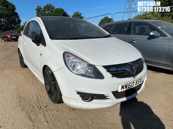 Location: Mitcham - 2011 VAUXHALL CORSA LIMITED EDITION 3 Door Hatchback REG: MW60XSV, Keys: No, MOT Expiry date: 25/08/2026, 1229 Petrol, 5 Speed Manual Petrol, Former Keepers: 12