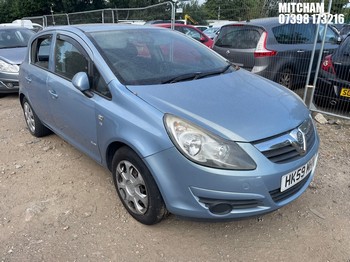 Location: Mitcham - 2010 VAUXHALL CORSA CLUB A/C 5 Door Hatchback REG: HK59MHV, Keys: No, MOT Expiry date: 25/03/2027, 1229 Petrol, 5 Speed Manual Petrol, Former Keepers: 5