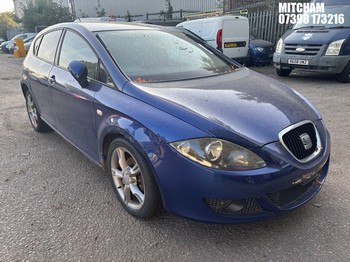Location: Mitcham - 2006 SEAT LEON STYLANCE 5 Door Hatchback REG: KV56JUO, Keys: No, MOT Expiry date: 07/11/2025, 1968 Diesel, 6 Speed Manual Diesel, Former Keepers: 12
