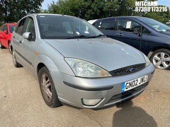 Location: Mitcham - 2002 FORD FOCUS ZETEC AUTO 5 Door Hatchback REG: GN02JWL, Keys: No, MOT Expiry date: 05/08/2026, 1596 Petrol, 4 Speed Auto Petrol, Former Keepers: 8