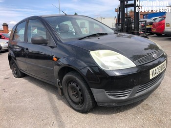 Location: Nottingham - 2003 FORD FIESTA LX 5 Door Hatchback REG: VA03UYG, Keys: No, MOT Expiry date: 03/12/2026, 1299 Petrol, 5 Speed Manual Petrol, Former Keepers: 10