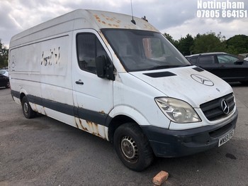 Location: Nottingham - 2009 MERCEDES SPRINTER 311 CDI LWB Panel Van REG: WN59EVC, Keys: No, MOT Expiry date: 30/04/2026, 2148 Diesel, 6 Speed Manual Diesel, Former Keepers: 8