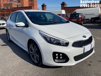 Location: Nottingham - 2017 KIA CEED GT-LINE ISG CRDI 5 DOOR HATCHBACK REG: RX67YGL, 1582cc DIESEL, 6 SPEED MANUAL DIESEL, Former Keepers: 2, Keys: Yes, MOT Expiry date: 10/11/2026