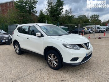 Location: Brentwood - 2017 NISSAN X-TRAIL VISIA DCI Estate REG: WO66ULX, Keys: No, MOT Expiry date: 09/10/2025, 1598 Diesel, 6 Speed Manual Diesel, Former Keepers: 2
