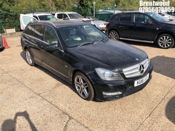 Location: Brentwood - 2011 MERCEDES-BENZ C350 SPORT ED125 CDI BLUE Estate REG: KU61UCA, Keys: No, MOT Expiry date: 20.11.2025, 2987 Diesel, 7 Speed Auto Diesel, Former Keepers: 3