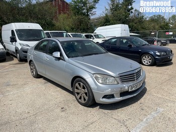 Location: Brentwood - 2008 MERCEDES C220 SE CDI A 4 Door Saloon REG: BP08XVT, Keys: No, MOT Expiry date: 04.04.2023, 2148 Diesel, 5 Speed Auto Diesel, Former Keepers: 6
