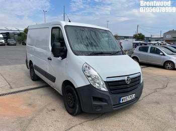 Location: Brentwood - 2017 VAUXHALL MOVANO L1H1 F2800 CDTI Panel Van REG: WV67PZJ, Keys: No, MOT Expiry date: 29/04/2026, 2299 Diesel, 6 Speed Manual Diesel, Former Keepers: 7