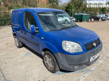Location: Brentwood - 2008 FIAT DOBLO SX Van REG: CN57LHP, Keys: No, MOT Expiry date: 15.02.2026, 1248 Diesel, 5 Speed Manual Diesel, Former Keepers: 7